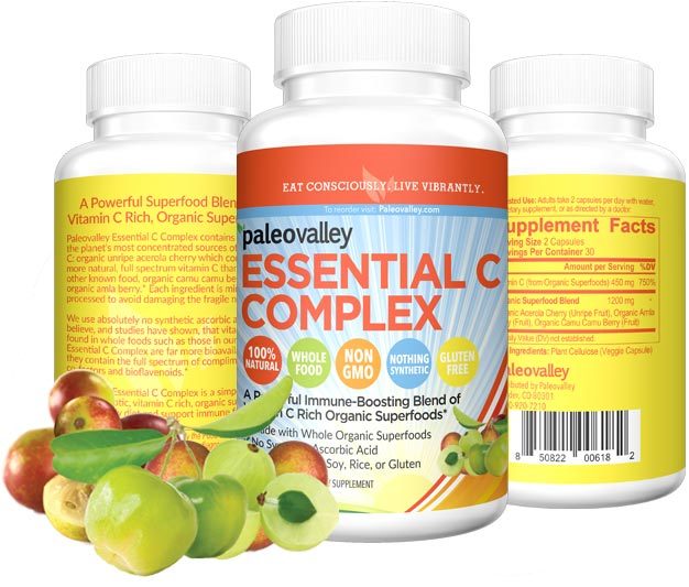 Paleovalley Vitamin C- Essential C Complex product display